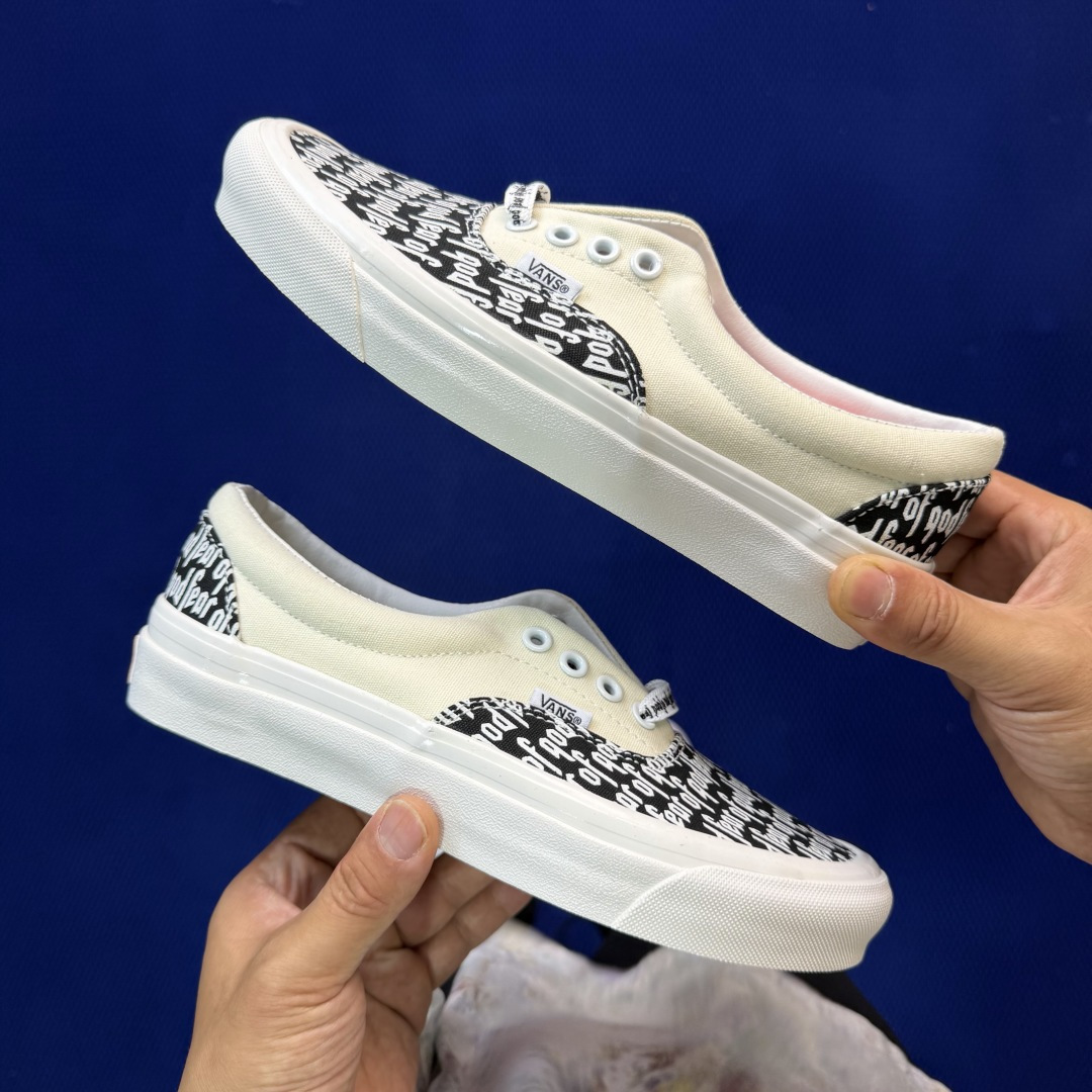 虎扑版！Vans Era 95 Dx 低帮 5-04FOG联名 安纳海姆纯原级别外贸订单！万斯经典 硫化