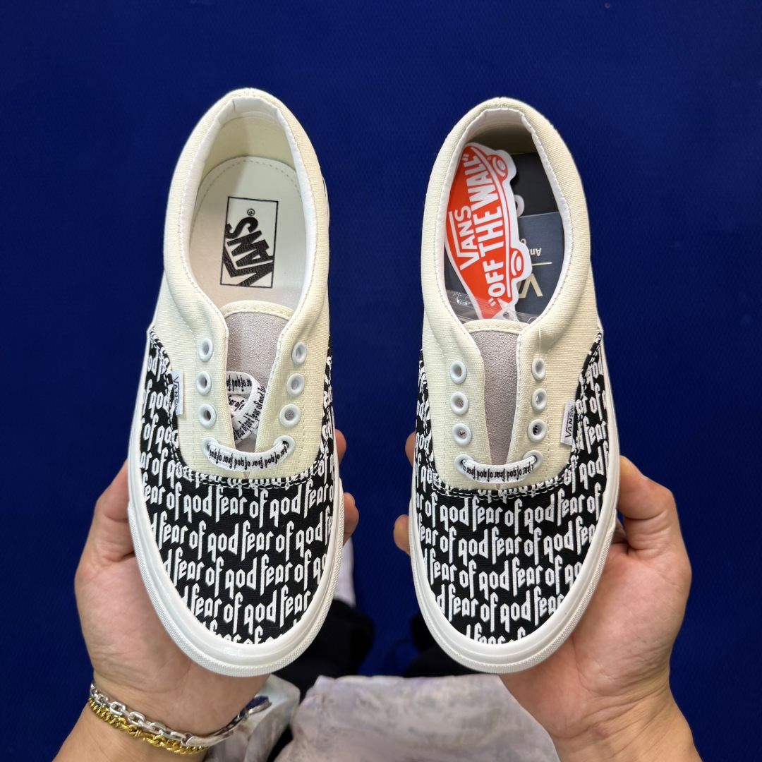 虎扑版！Vans Era 95 Dx 低帮 5-04FOG联名 安纳海姆纯原级别外贸订单！万斯经典 硫化