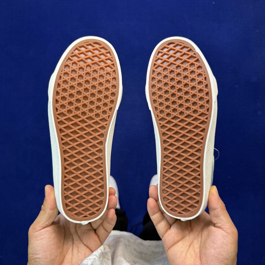 虎扑版！Vans Sk8-Mid 中帮 021V纯原级别外贸订单！万斯经典 硫化帆布板鞋正品海鸥线 鞋头
