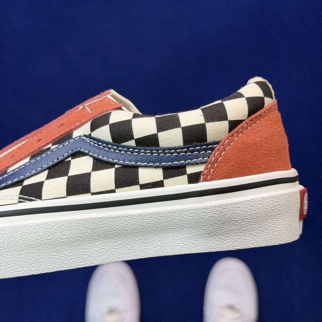 虎扑版！Vans Style 36 低帮 029V纯原级别外贸订单！万斯经典 硫化帆布板鞋正品海鸥线 鞋