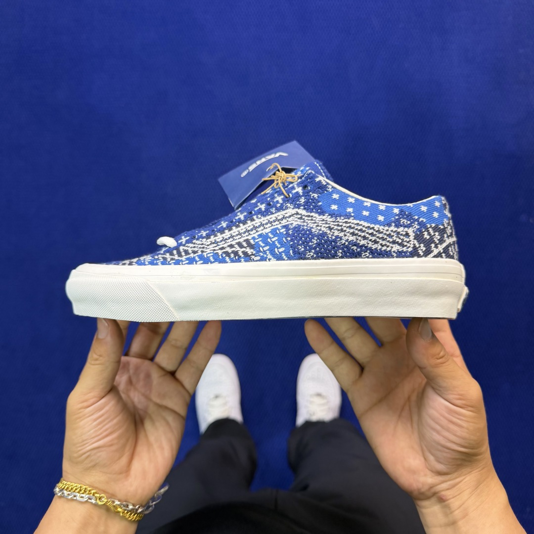 虎扑版！Vans Old Skool 低帮 143V纯原级别外贸订单！万斯经典 硫化帆布板鞋正品海鸥线 