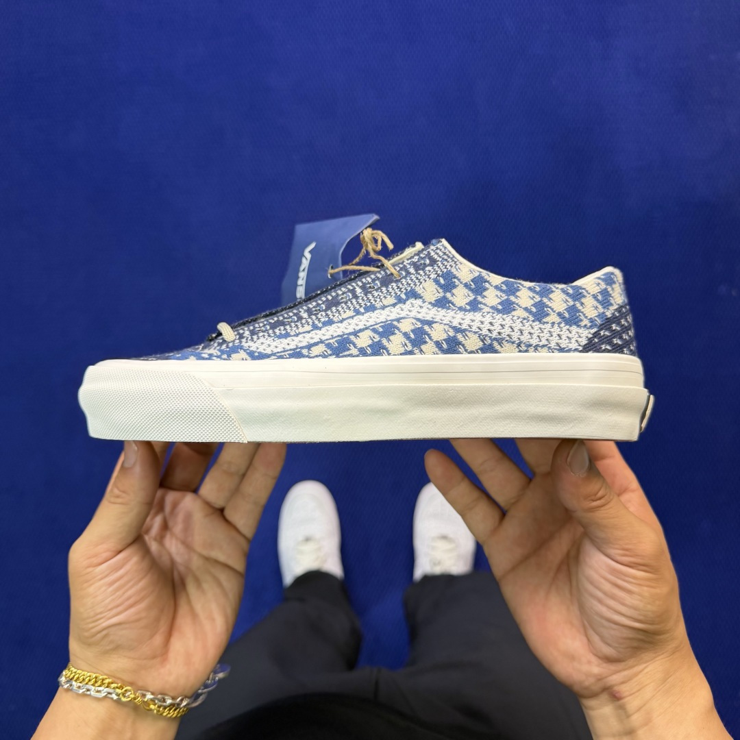 虎扑版！Vans Old Skool 低帮 141V纯原级别外贸订单！万斯经典 硫化帆布板鞋正品海鸥线 