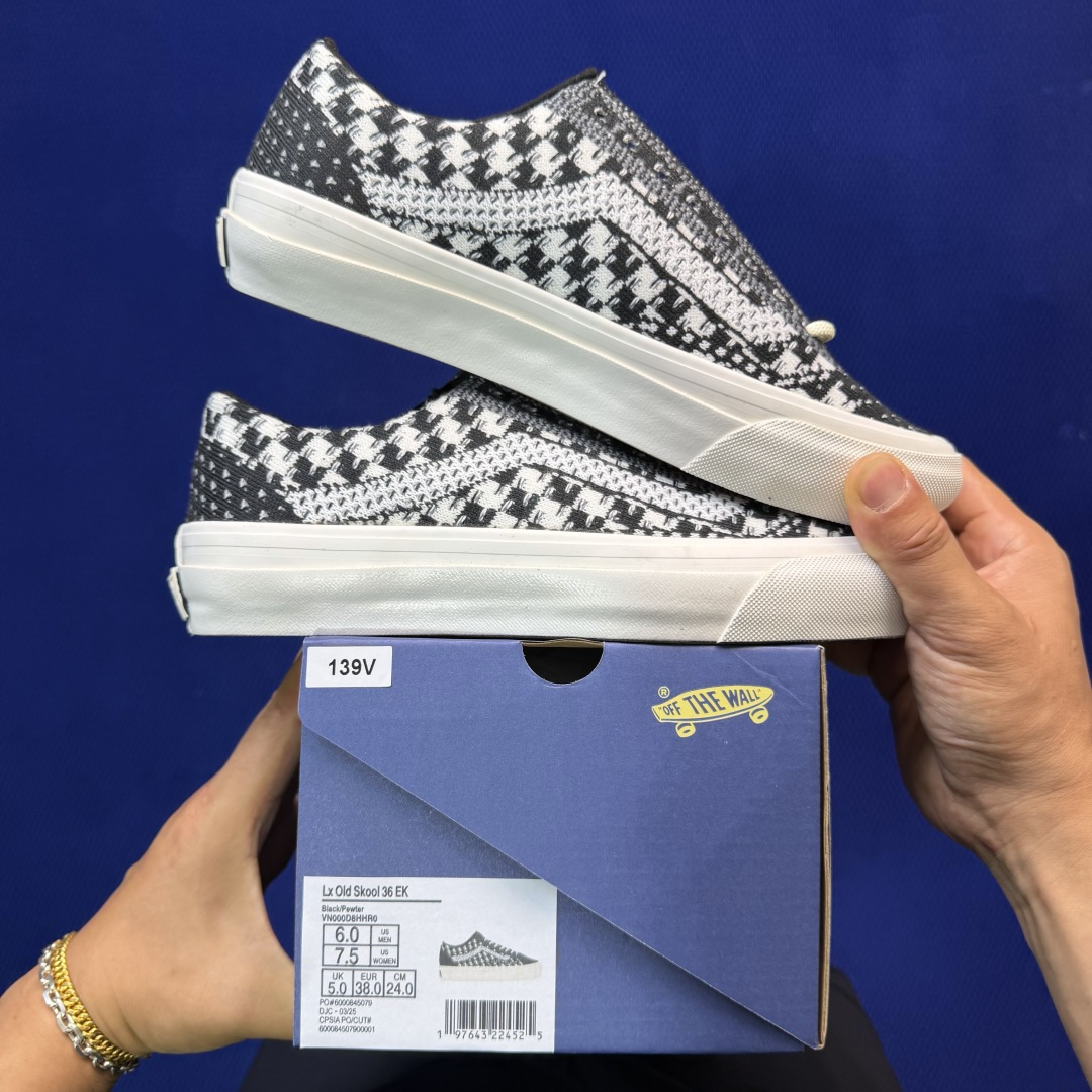 虎扑版！Vans Old Skool 低帮 139V纯原级别外贸订单！万斯经典 硫化帆布板鞋正品海鸥线 