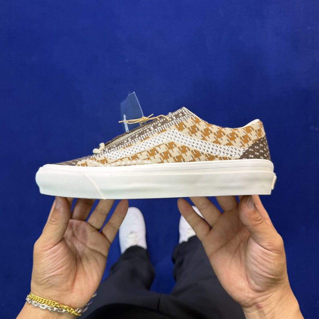 虎扑版！Vans Old Skool 低帮 142V纯原级别外贸订单！万斯经典 硫化帆布板鞋正品海鸥线 