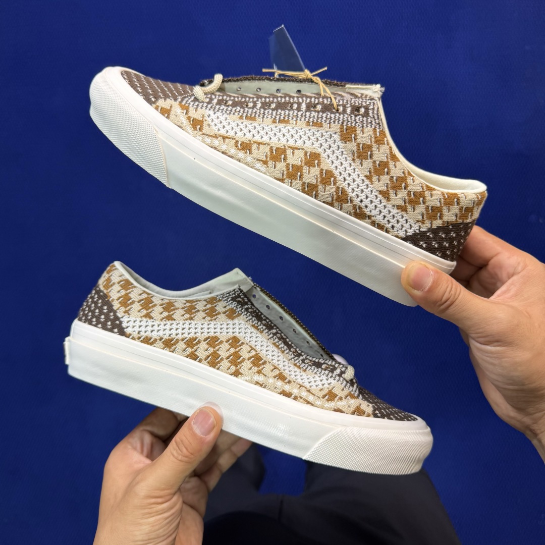 虎扑版！Vans Old Skool 低帮 142V纯原级别外贸订单！万斯经典 硫化帆布板鞋正品海鸥线 