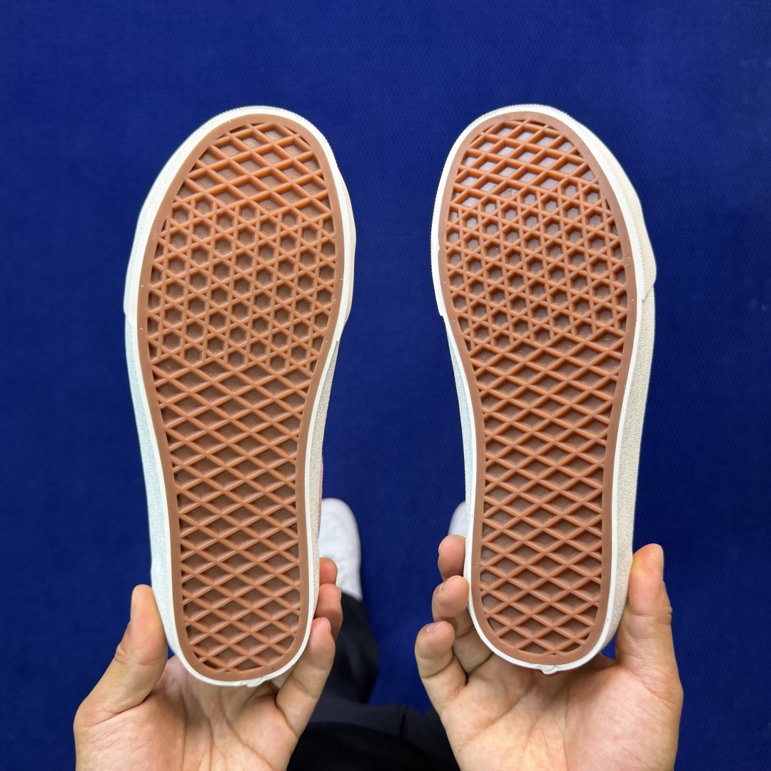虎扑版！Vans Style 36 低帮 075V纯原级别外贸订单！万斯经典 硫化帆布板鞋正品海鸥线 鞋