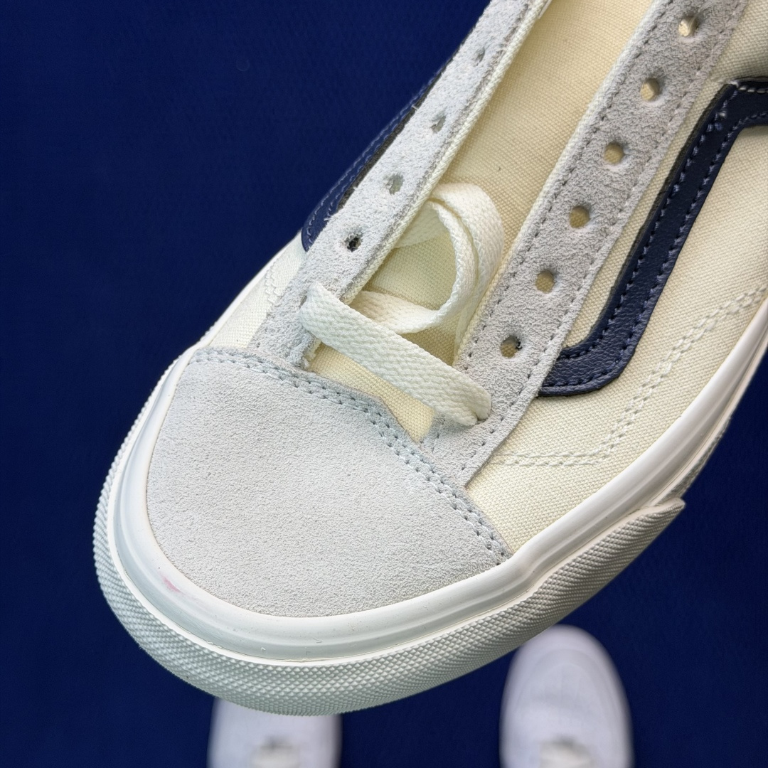虎扑版！Vans Style 36 低帮 006V纯原级别外贸订单！万斯经典 硫化帆布板鞋正品海鸥线 鞋