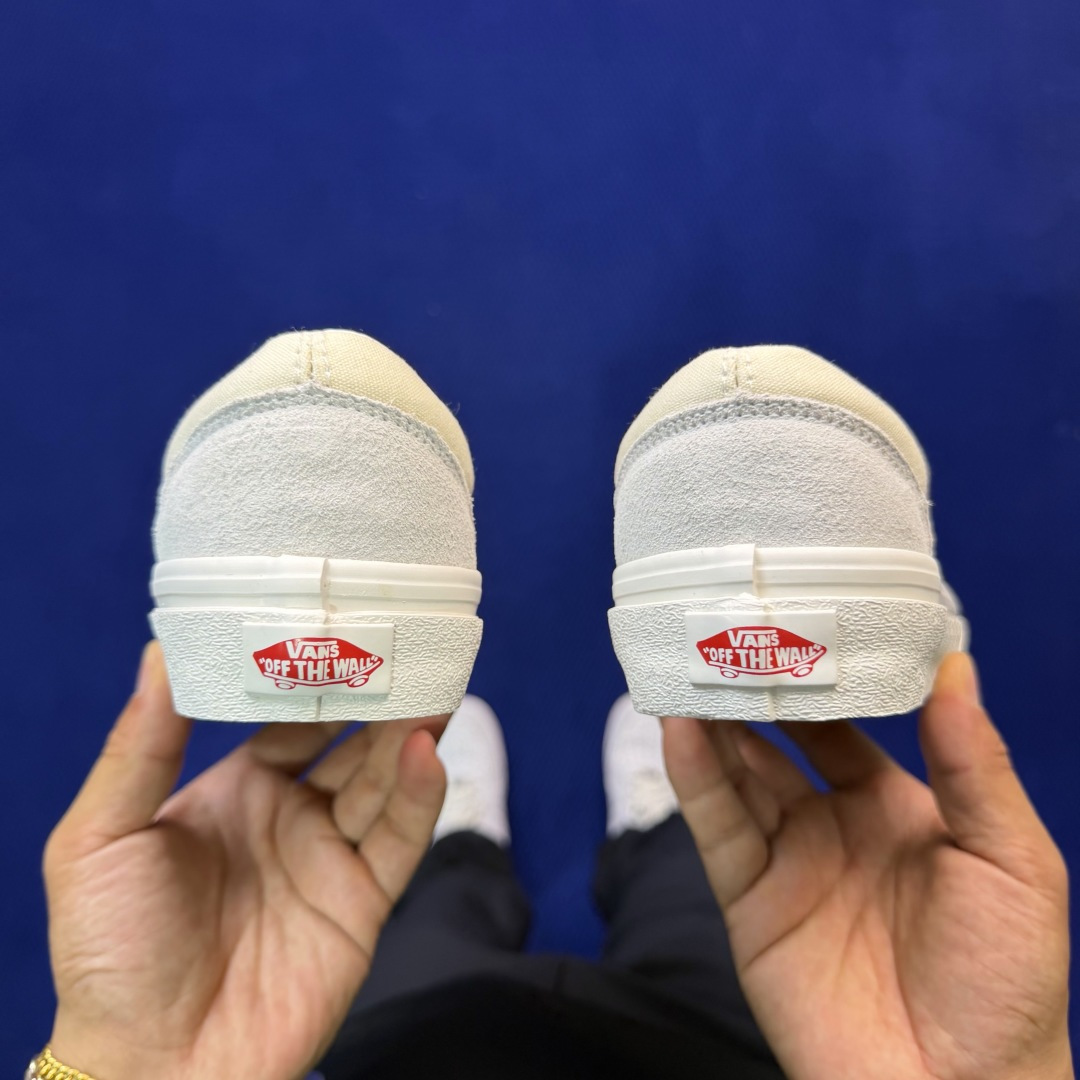 虎扑版！Vans Style 36 低帮 007V纯原级别外贸订单！万斯经典 硫化帆布板鞋正品海鸥线 鞋
