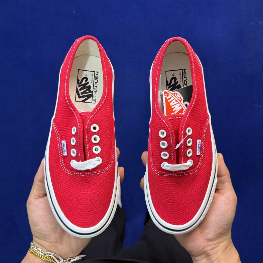 虎扑版！Vans Authentic 安纳海姆 052V纯原级别外贸订单！万斯经典 硫化帆布板鞋正品海鸥