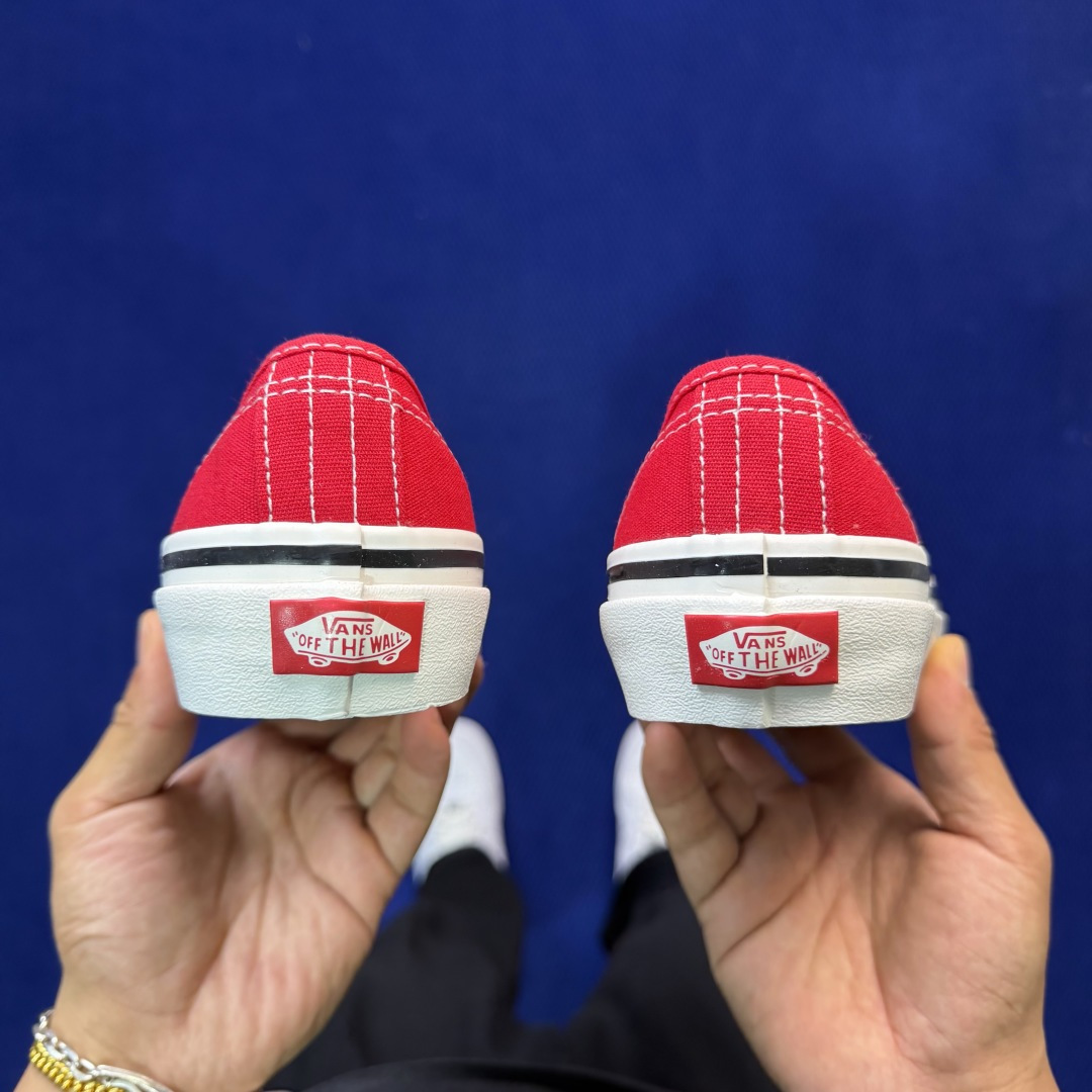 虎扑版！Vans Authentic 安纳海姆 052V纯原级别外贸订单！万斯经典 硫化帆布板鞋正品海鸥