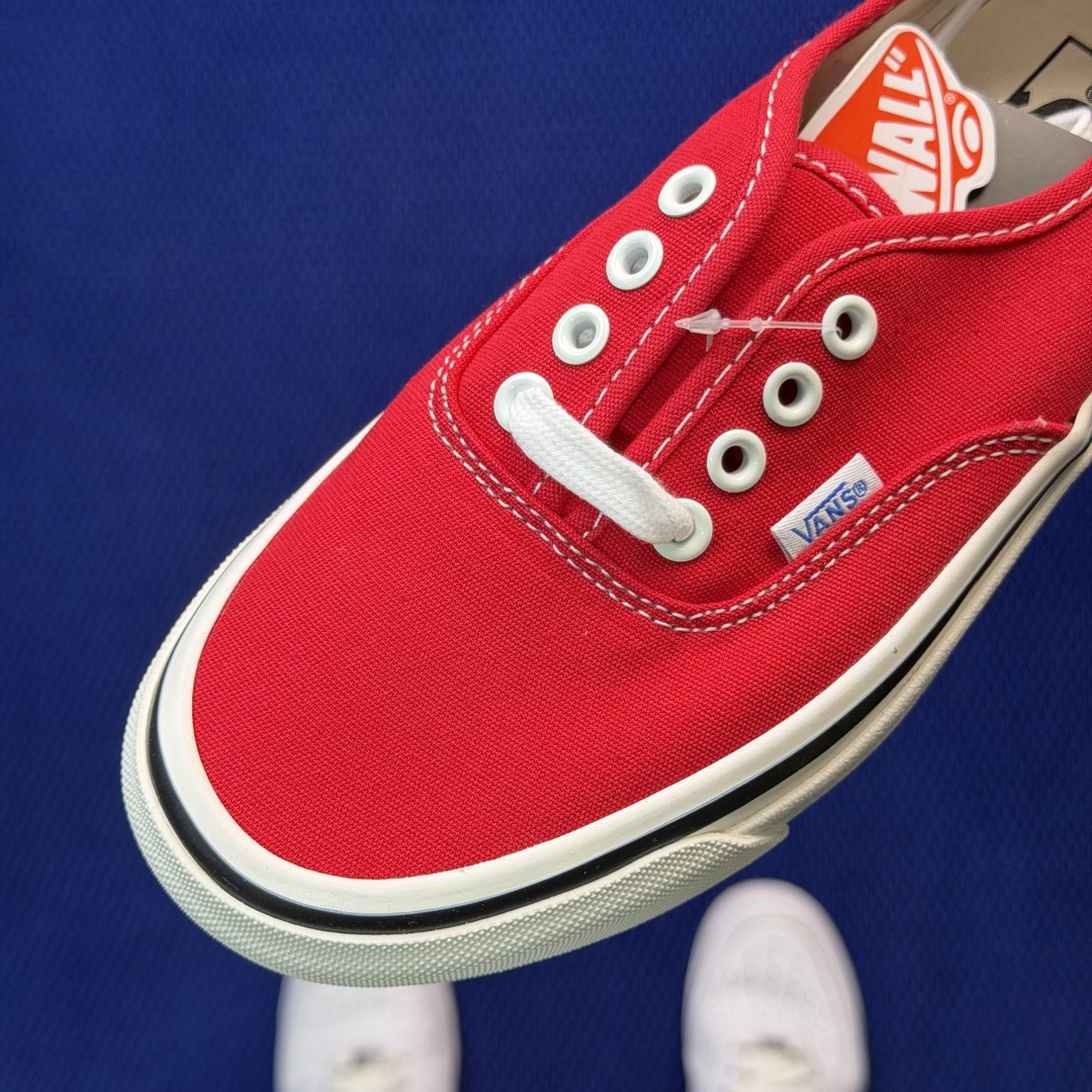 虎扑版！Vans Authentic 安纳海姆 052V纯原级别外贸订单！万斯经典 硫化帆布板鞋正品海鸥