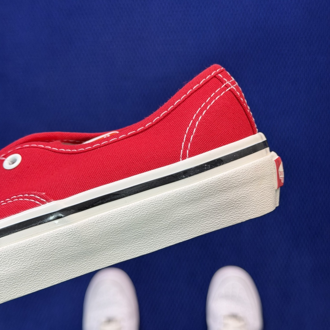虎扑版！Vans Authentic 安纳海姆 052V纯原级别外贸订单！万斯经典 硫化帆布板鞋正品海鸥