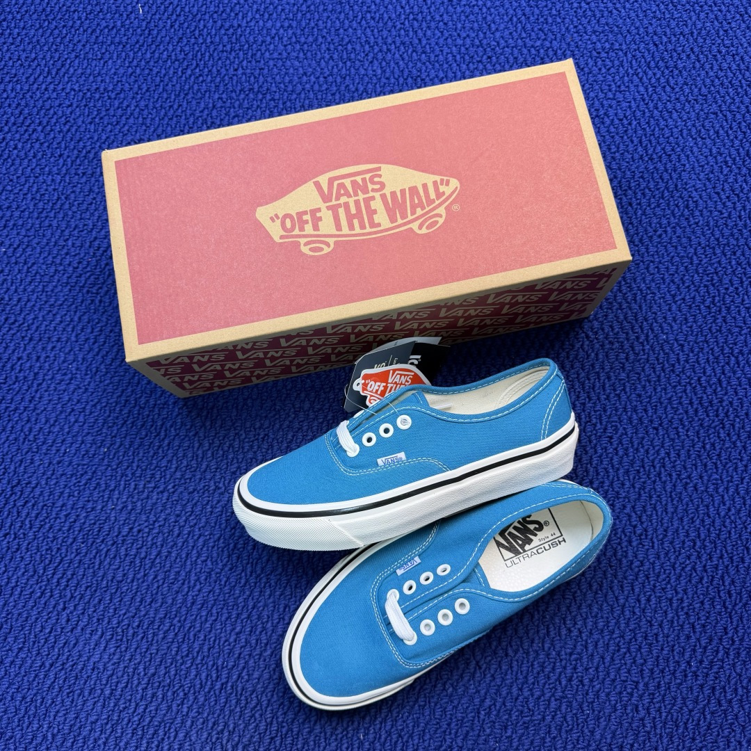 虎扑版！Vans Authentic 安纳海姆 060V纯原级别外贸订单！万斯经典 硫化帆布板鞋正品海鸥
