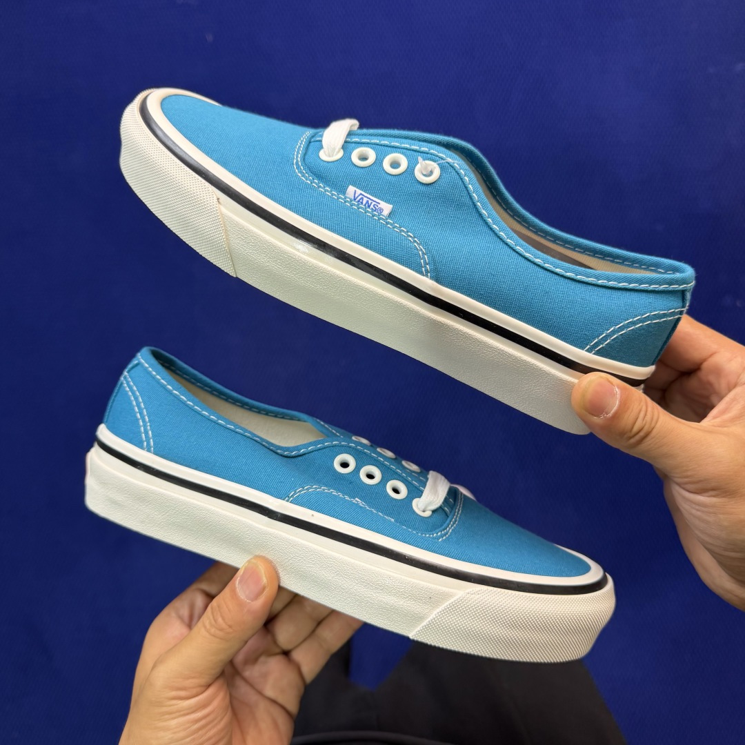 虎扑版！Vans Authentic 安纳海姆 060V纯原级别外贸订单！万斯经典 硫化帆布板鞋正品海鸥