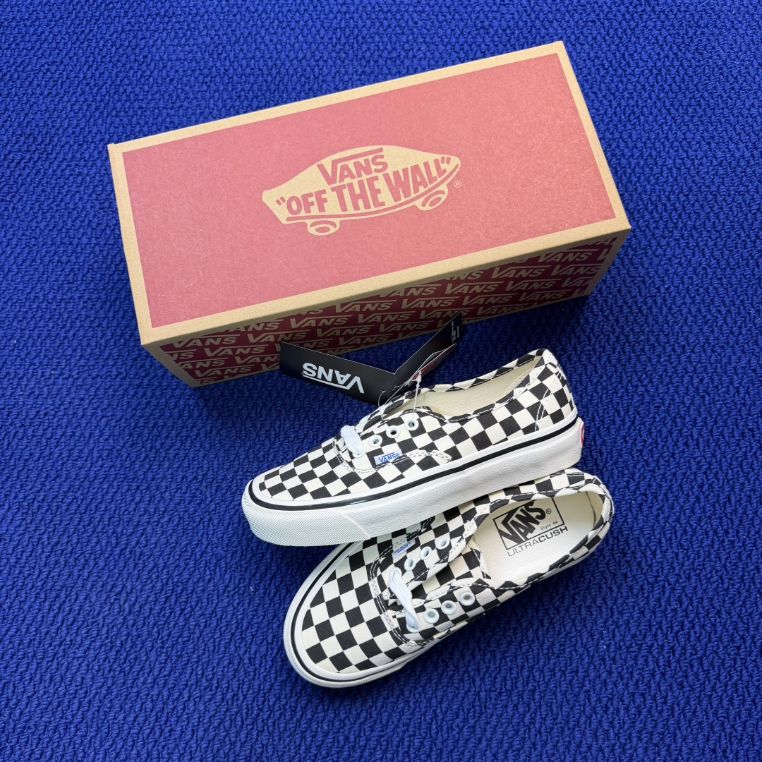 虎扑版！Vans Authentic 安纳海姆 053V纯原级别外贸订单！万斯经典 硫化帆布板鞋正品海鸥