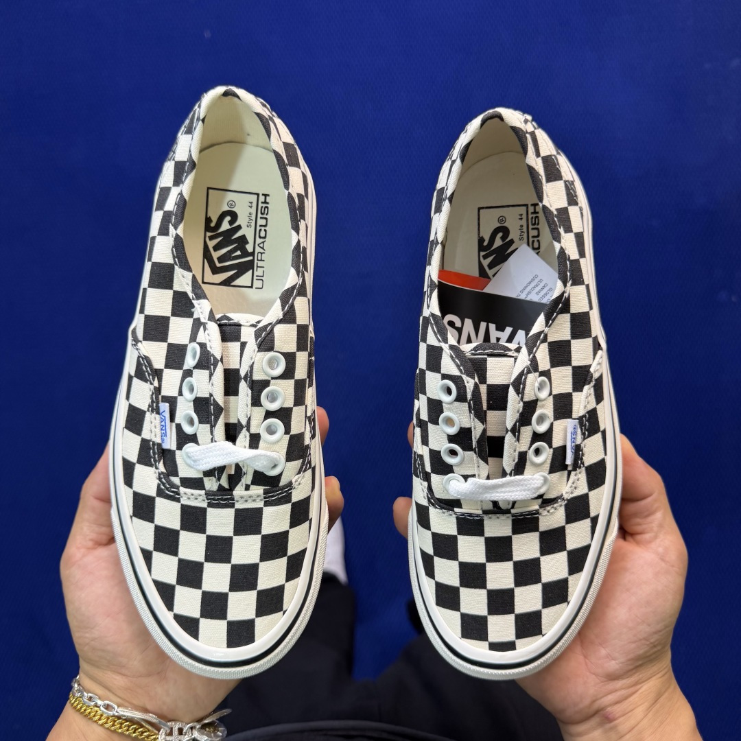 虎扑版！Vans Authentic 安纳海姆 053V纯原级别外贸订单！万斯经典 硫化帆布板鞋正品海鸥