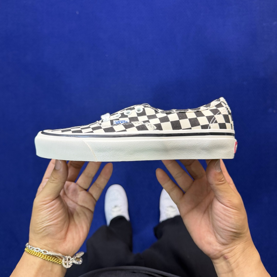 虎扑版！Vans Authentic 安纳海姆 053V纯原级别外贸订单！万斯经典 硫化帆布板鞋正品海鸥