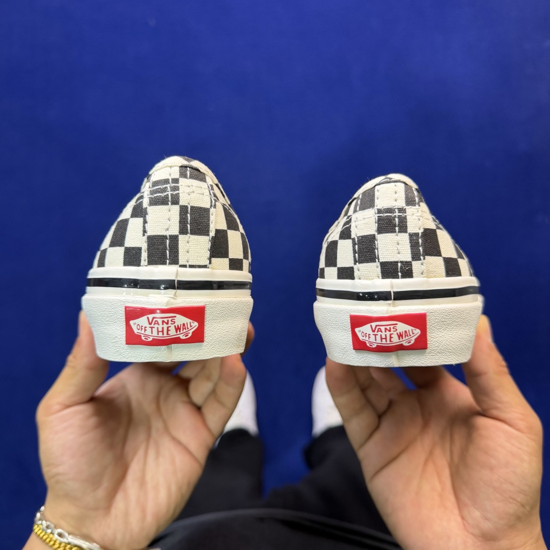 虎扑版！Vans Authentic 安纳海姆 053V纯原级别外贸订单！万斯经典 硫化帆布板鞋正品海鸥