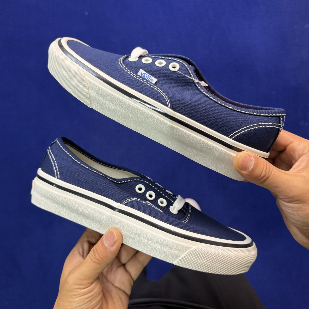 虎扑版！Vans Authentic 安纳海姆 049V纯原级别外贸订单！万斯经典 硫化帆布板鞋正品海鸥