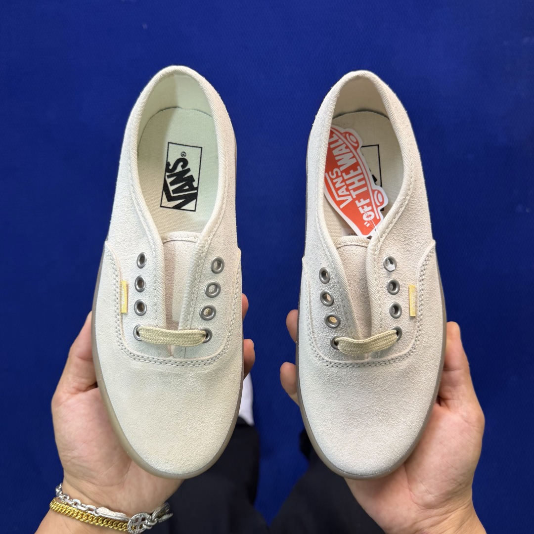 虎扑版！Vans Authentic 安纳海姆 136V纯原级别外贸订单！万斯经典 硫化帆布板鞋正品海鸥
