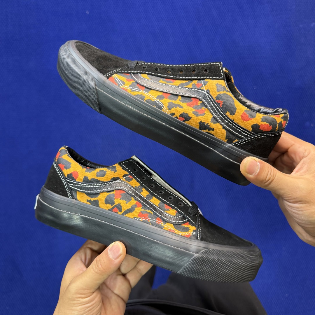 虎扑版！Vans Old Skool 低帮 133V纯原级别外贸订单！万斯经典 硫化帆布板鞋正品海鸥线 
