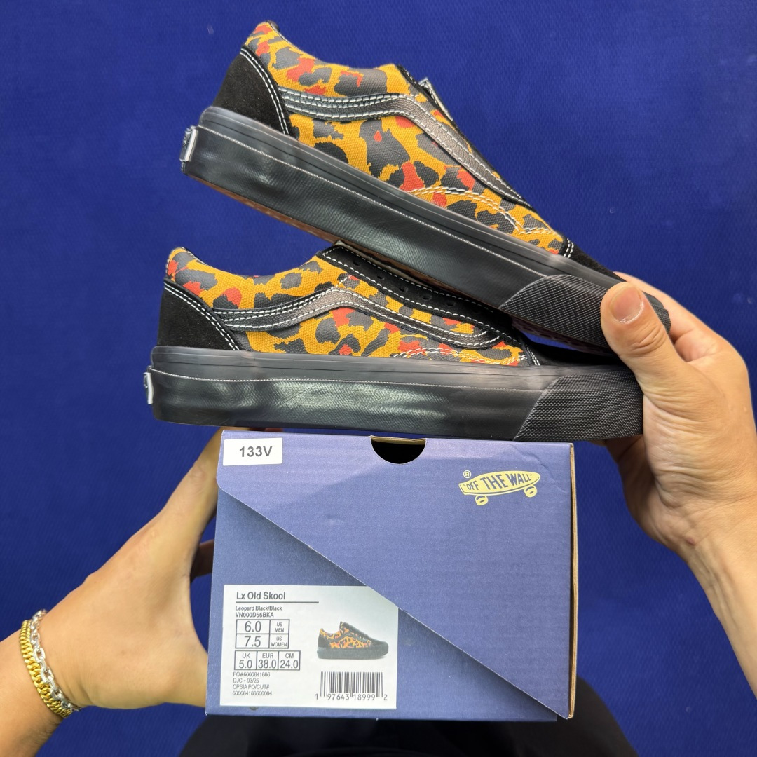 虎扑版！Vans Old Skool 低帮 133V纯原级别外贸订单！万斯经典 硫化帆布板鞋正品海鸥线 