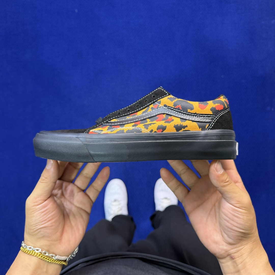 虎扑版！Vans Old Skool 低帮 133V纯原级别外贸订单！万斯经典 硫化帆布板鞋正品海鸥线 