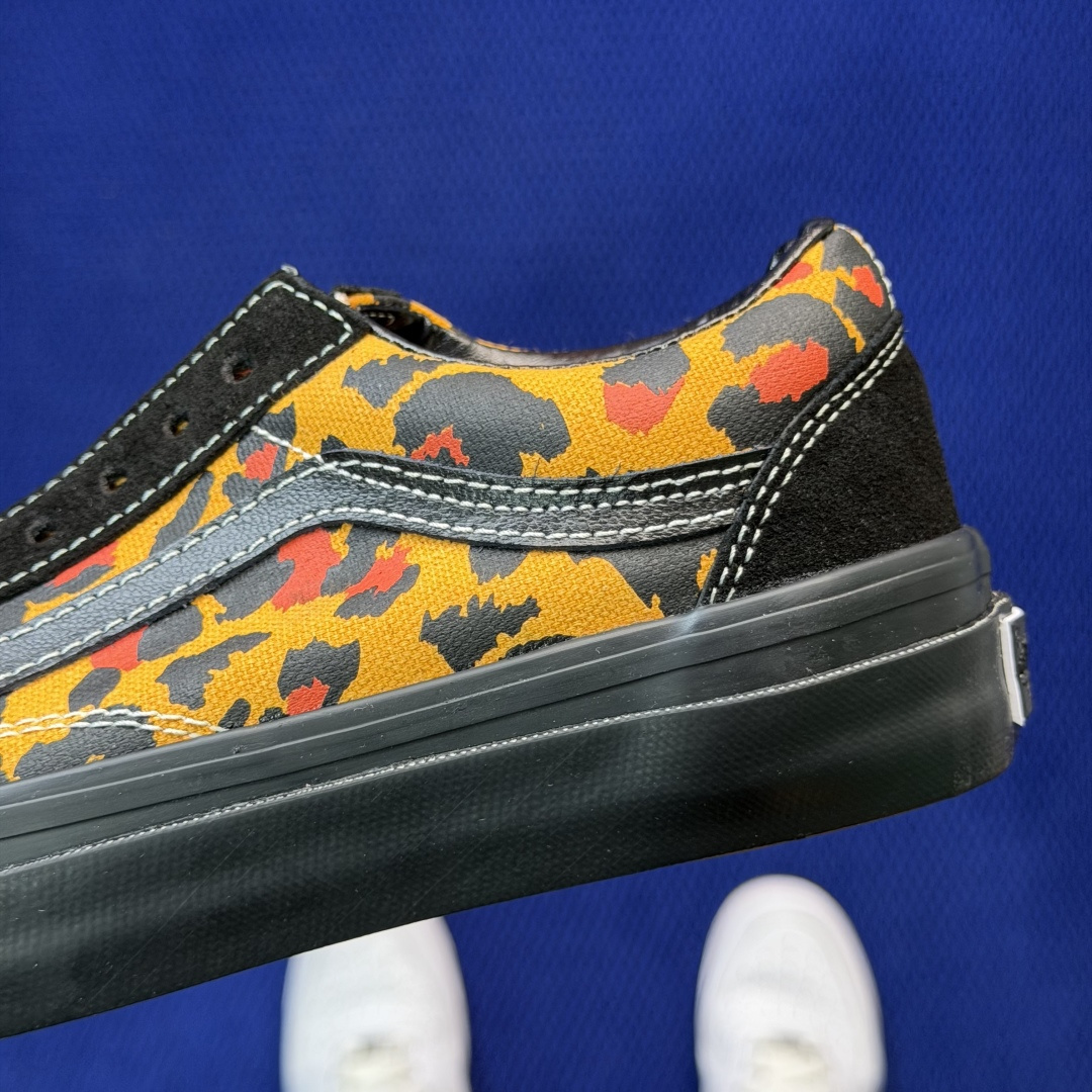虎扑版！Vans Old Skool 低帮 133V纯原级别外贸订单！万斯经典 硫化帆布板鞋正品海鸥线 