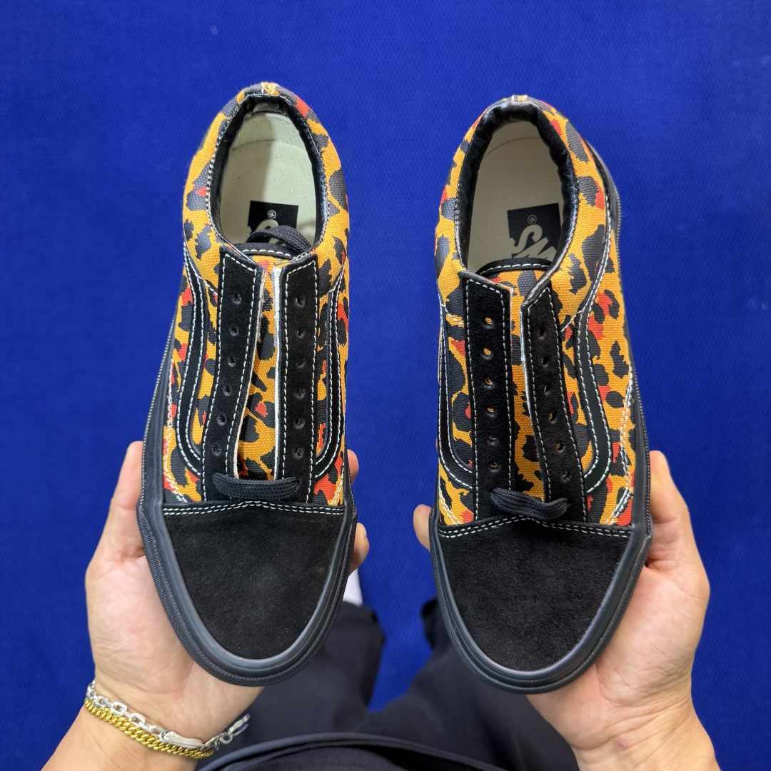 虎扑版！Vans Old Skool 低帮 133V纯原级别外贸订单！万斯经典 硫化帆布板鞋正品海鸥线 