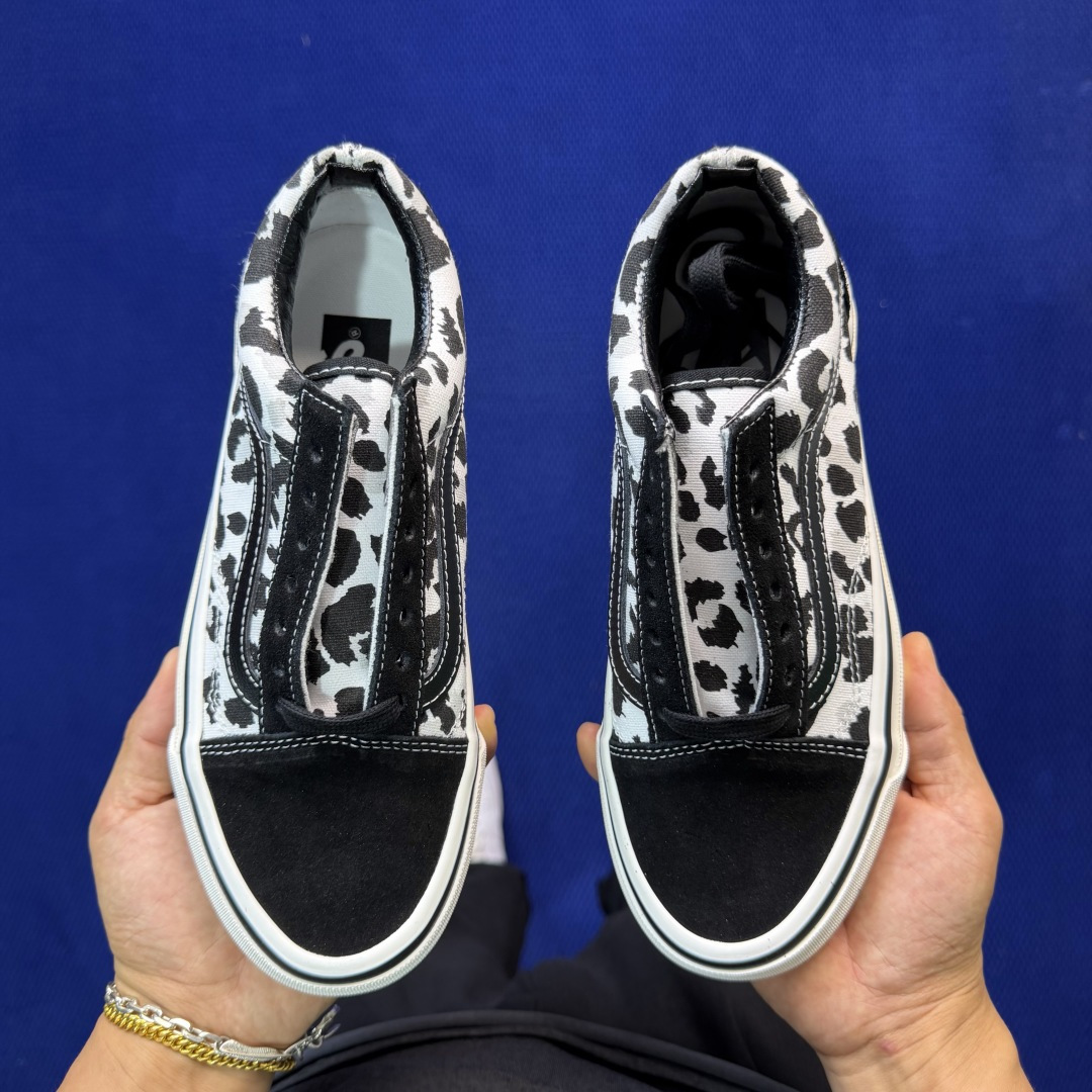 虎扑版！Vans Old Skool 低帮 134V纯原级别外贸订单！万斯经典 硫化帆布板鞋正品海鸥线 