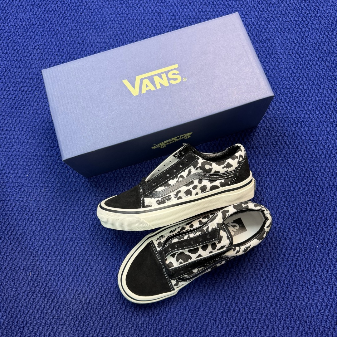虎扑版！Vans Old Skool 低帮 134V纯原级别外贸订单！万斯经典 硫化帆布板鞋正品海鸥线 
