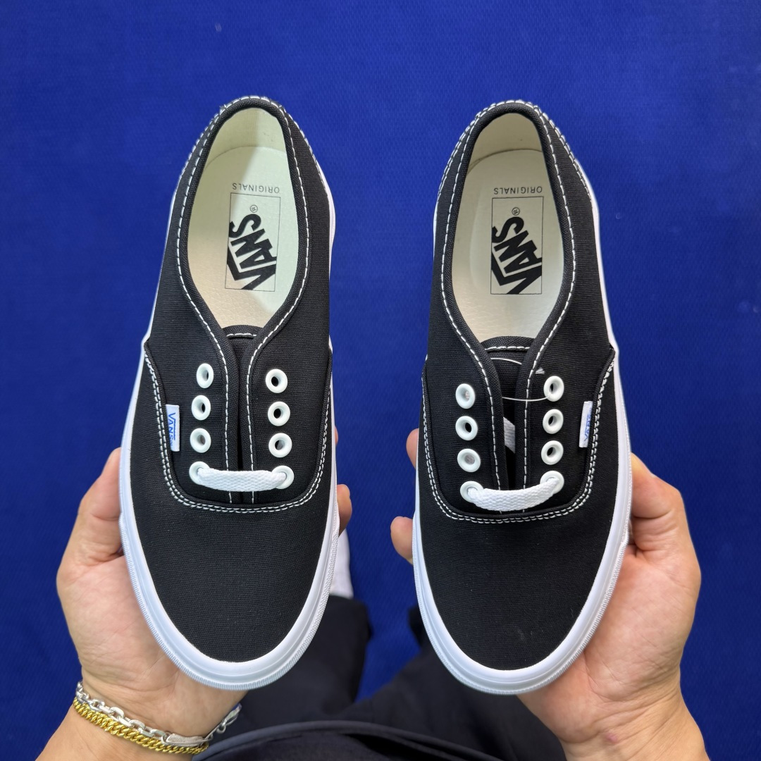 虎扑版！Vans Authentic 安纳海姆 132V纯原级别外贸订单！万斯经典 硫化帆布板鞋正品海鸥
