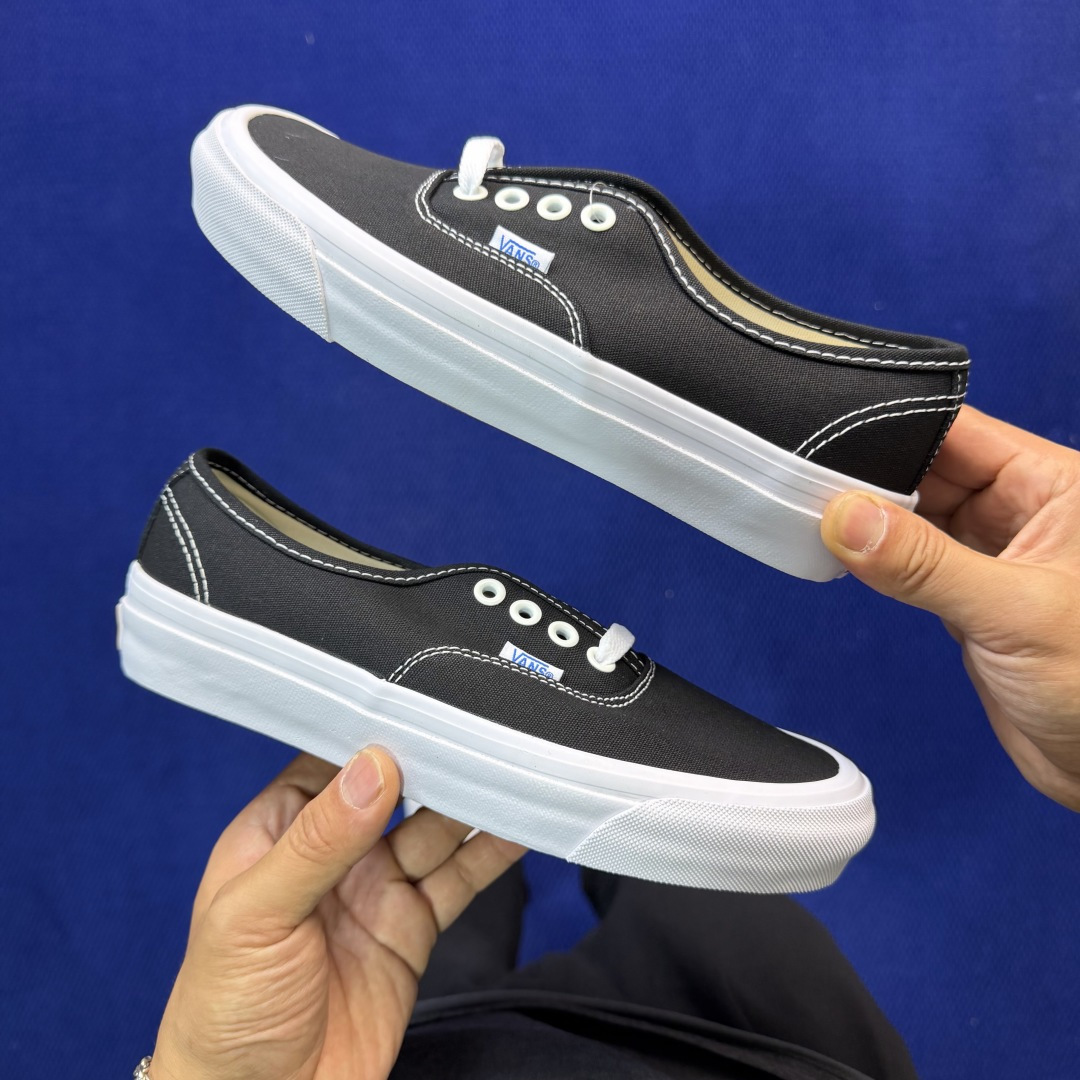 虎扑版！Vans Authentic 安纳海姆 132V纯原级别外贸订单！万斯经典 硫化帆布板鞋正品海鸥