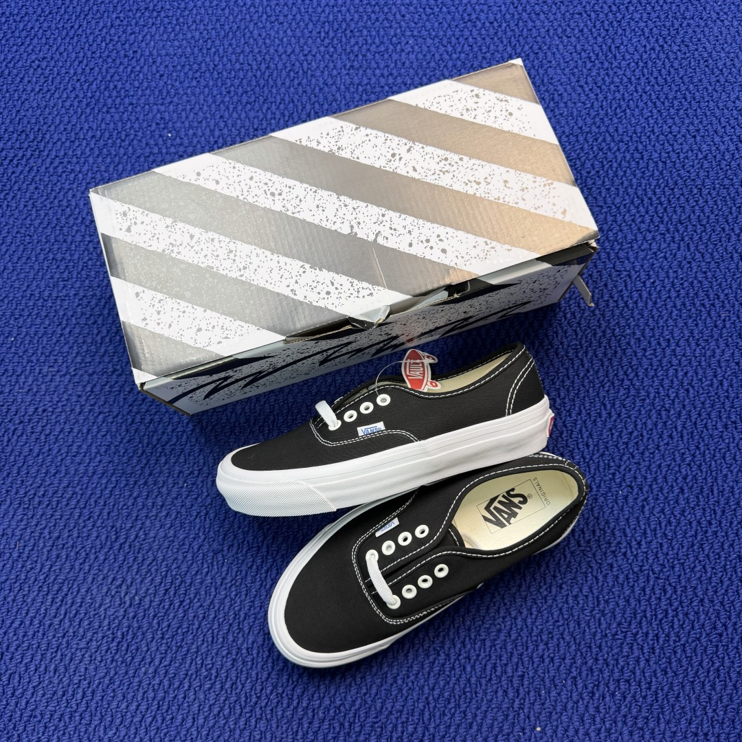 虎扑版！Vans Authentic 安纳海姆 132V纯原级别外贸订单！万斯经典 硫化帆布板鞋正品海鸥