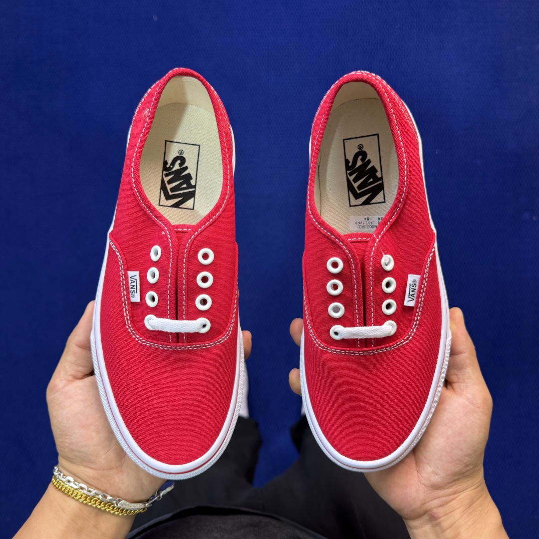 虎扑版！Vans Authentic 安纳海姆 A65V纯原级别外贸订单！万斯经典 硫化帆布板鞋正品海鸥