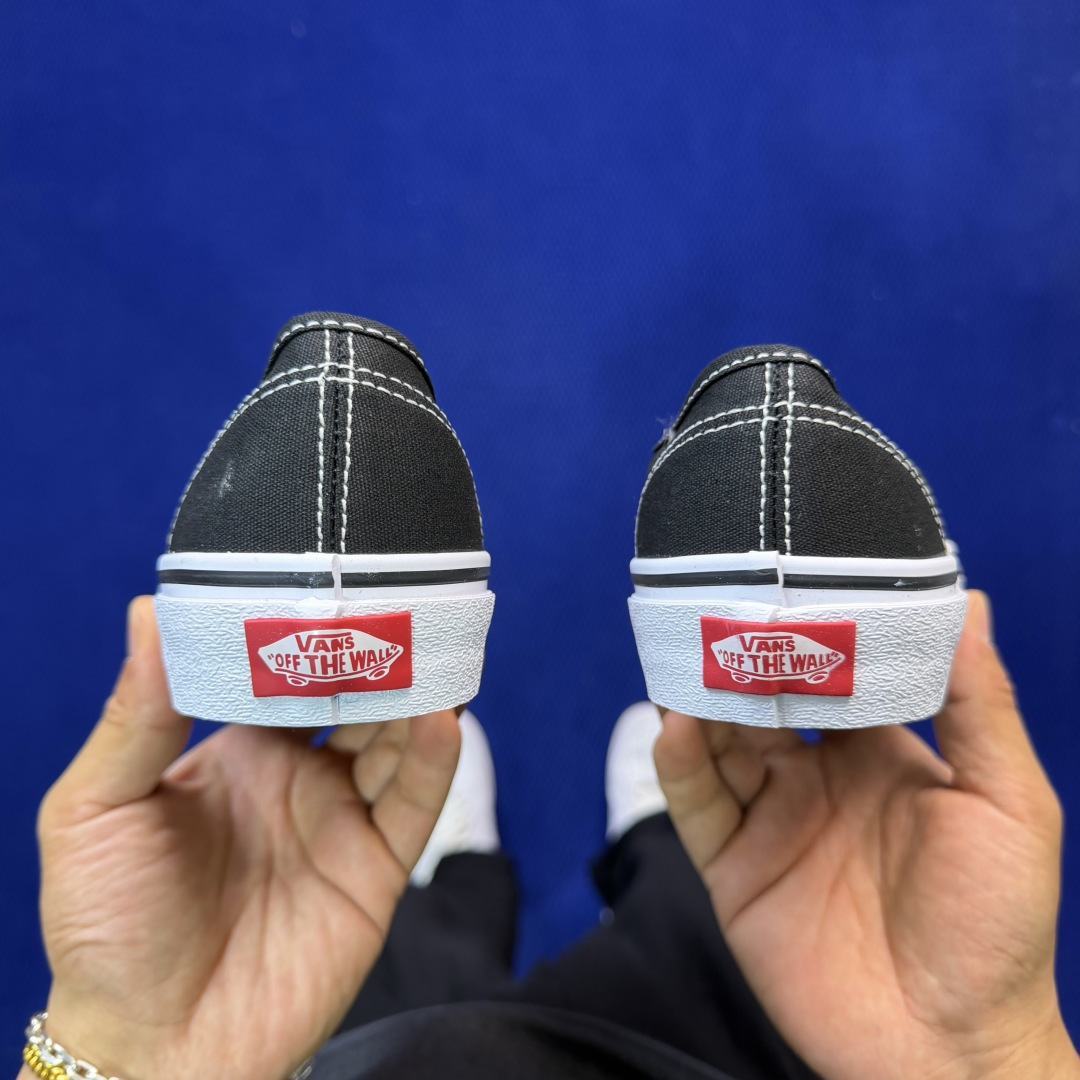 虎扑版！Vans Authentic 安纳海姆 A01V纯原级别外贸订单！万斯经典 硫化帆布板鞋正品海鸥
