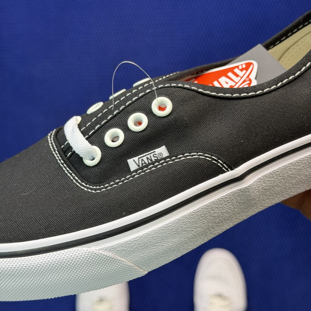 虎扑版！Vans Authentic 安纳海姆 A01V纯原级别外贸订单！万斯经典 硫化帆布板鞋正品海鸥