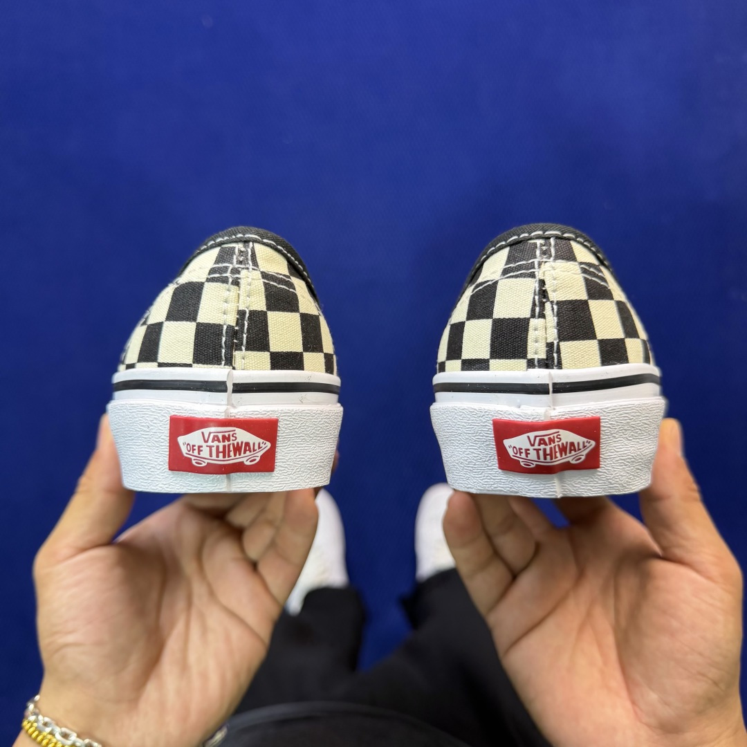 虎扑版！Vans Authentic 安纳海姆 043V纯原级别外贸订单！万斯经典 硫化帆布板鞋正品海鸥