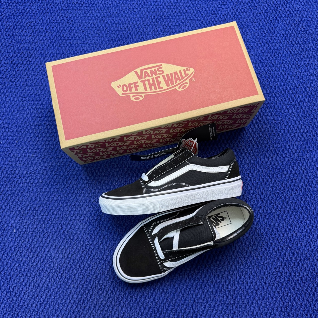 虎扑版！Vans Old Skool 低帮 085V纯原级别外贸订单！万斯经典 硫化帆布板鞋正品海鸥线 
