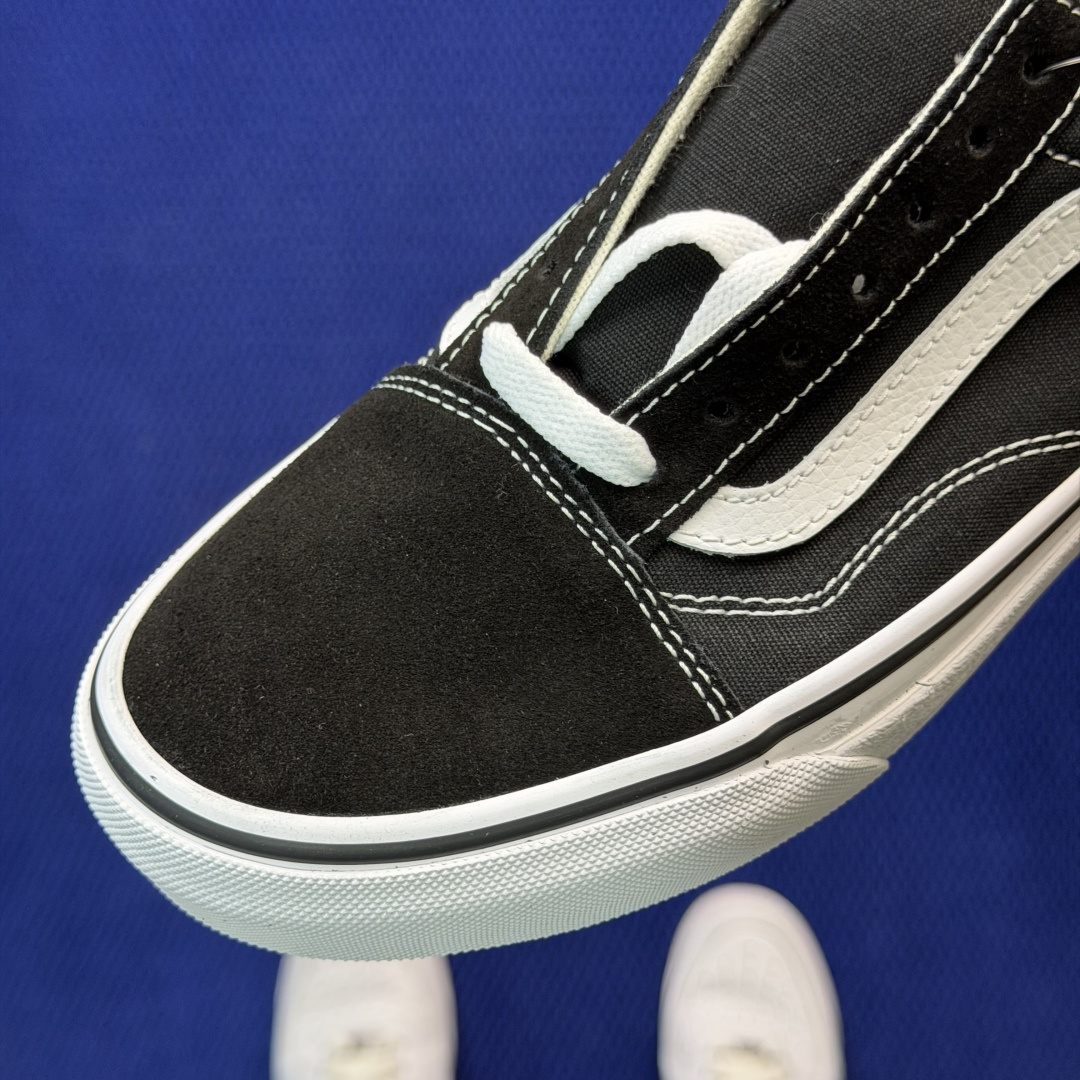 虎扑版！Vans Old Skool 低帮 085V纯原级别外贸订单！万斯经典 硫化帆布板鞋正品海鸥线 