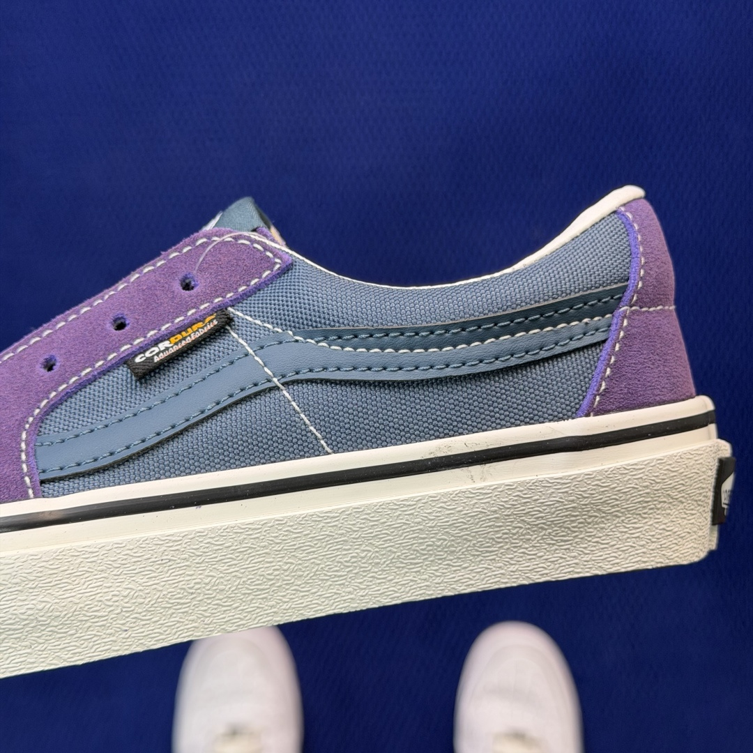虎扑版！Vans Sk8-Low 低帮 145V纯原级别外贸订单！万斯经典 硫化帆布板鞋正品海鸥线 鞋头