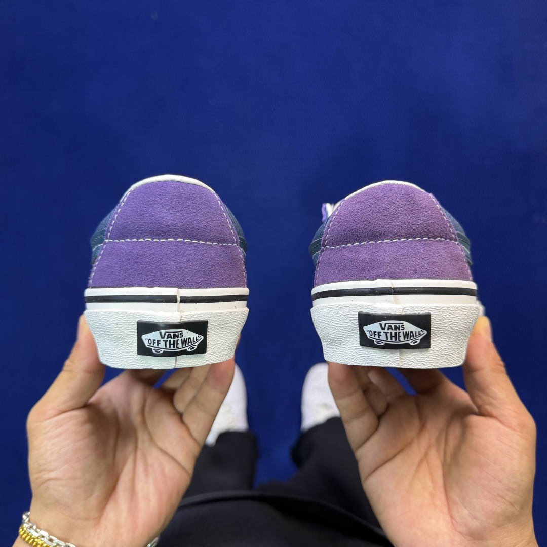 虎扑版！Vans Sk8-Low 低帮 145V纯原级别外贸订单！万斯经典 硫化帆布板鞋正品海鸥线 鞋头