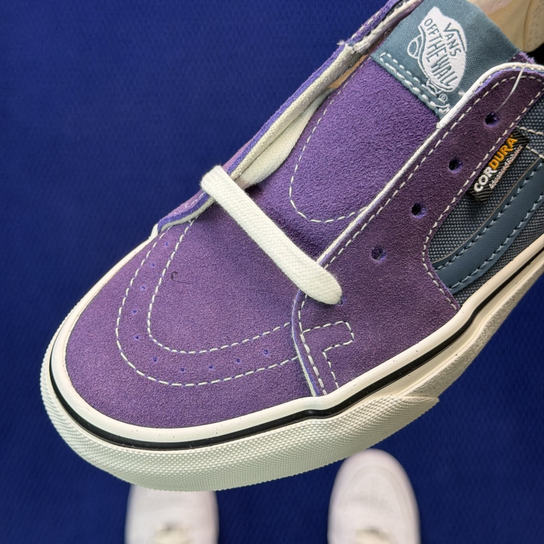 虎扑版！Vans Sk8-Low 低帮 145V纯原级别外贸订单！万斯经典 硫化帆布板鞋正品海鸥线 鞋头