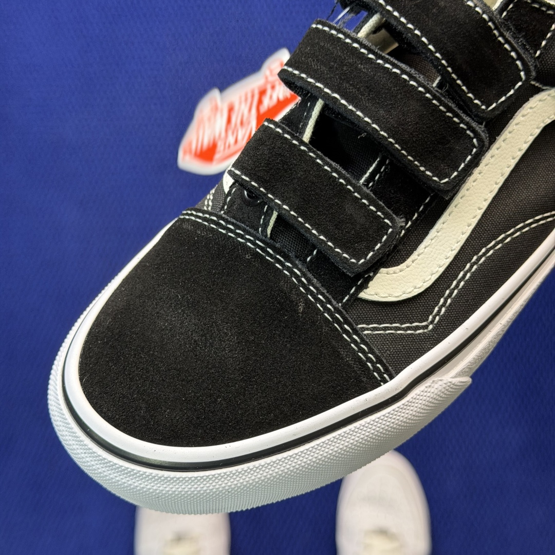 虎扑版！Vans Old Skool 绑带低帮 153V纯原级别外贸订单！万斯经典 硫化帆布板鞋正品海鸥