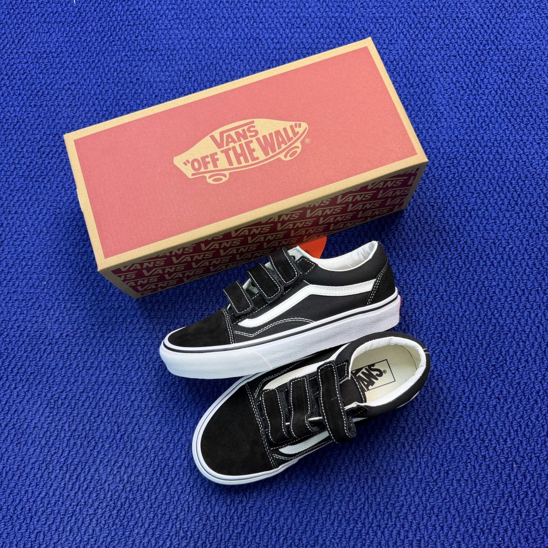 虎扑版！Vans Old Skool 绑带低帮 153V纯原级别外贸订单！万斯经典 硫化帆布板鞋正品海鸥