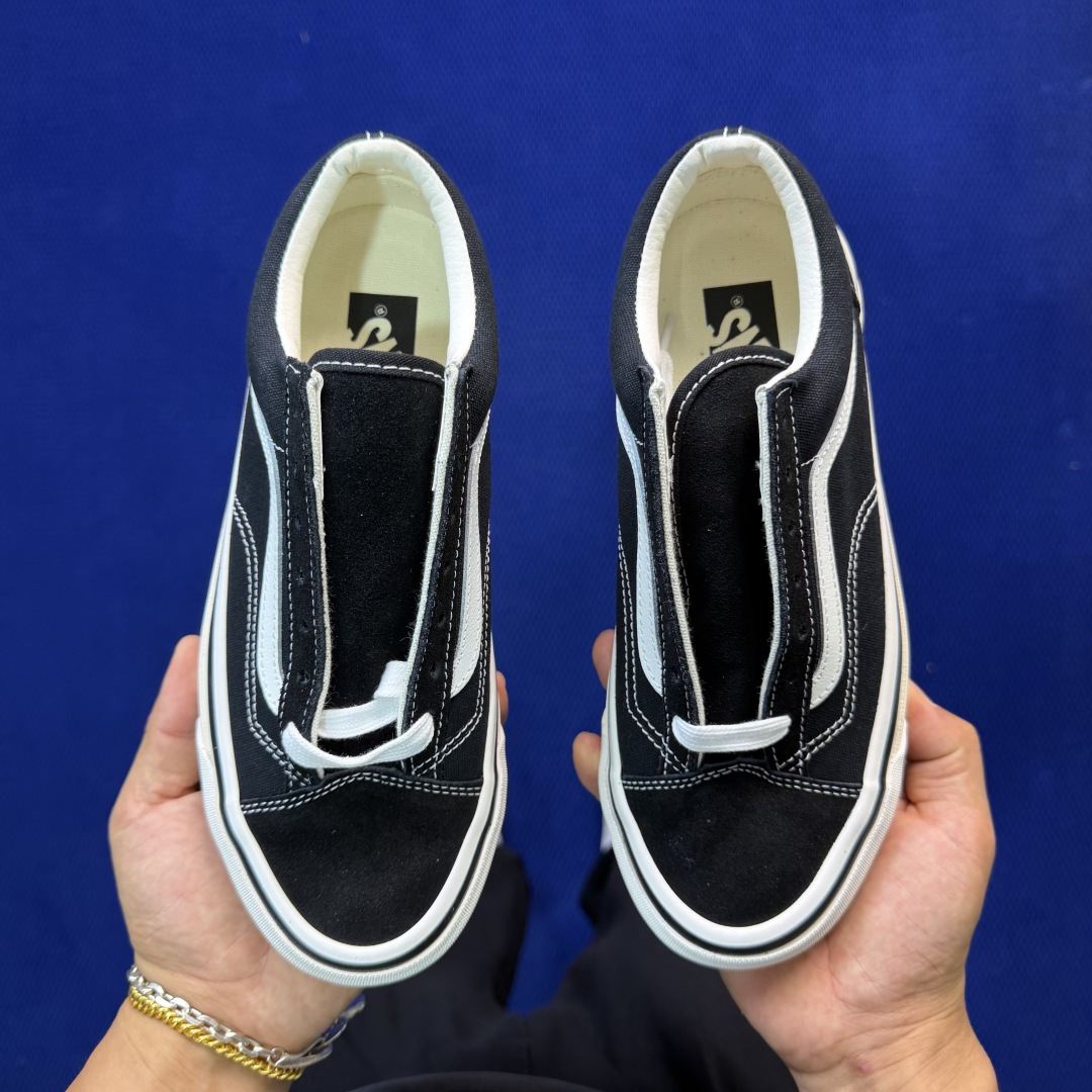 虎扑版！Vans Old Skool 低帮 149V纯原级别外贸订单！万斯经典 硫化帆布板鞋正品海鸥线 