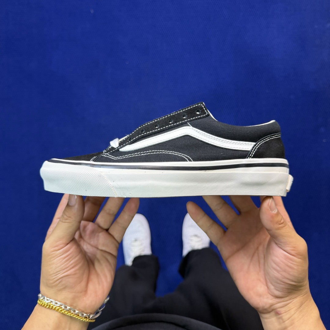 虎扑版！Vans Old Skool 低帮 149V纯原级别外贸订单！万斯经典 硫化帆布板鞋正品海鸥线 