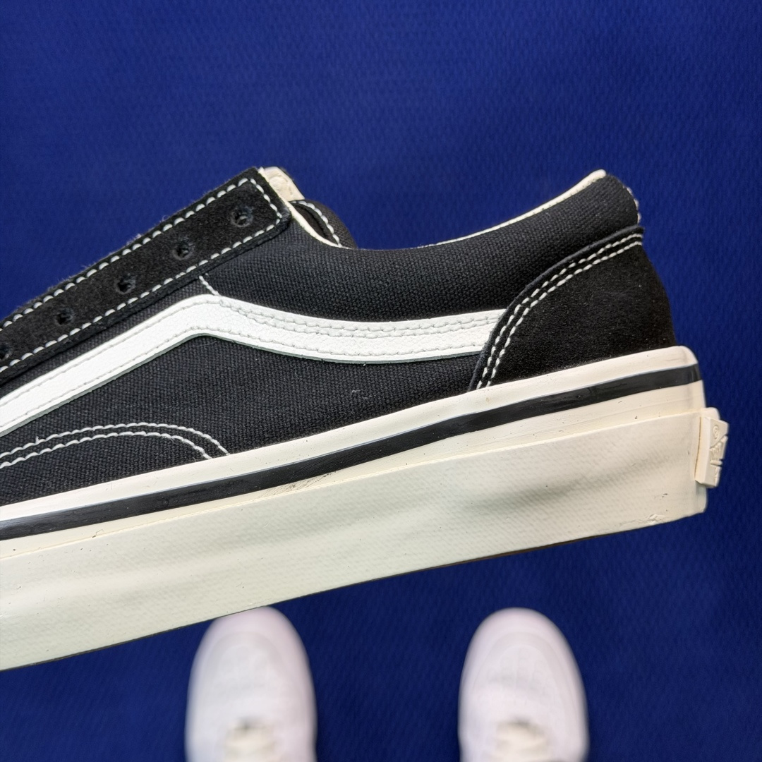 虎扑版！Vans Old Skool 低帮 149V纯原级别外贸订单！万斯经典 硫化帆布板鞋正品海鸥线 