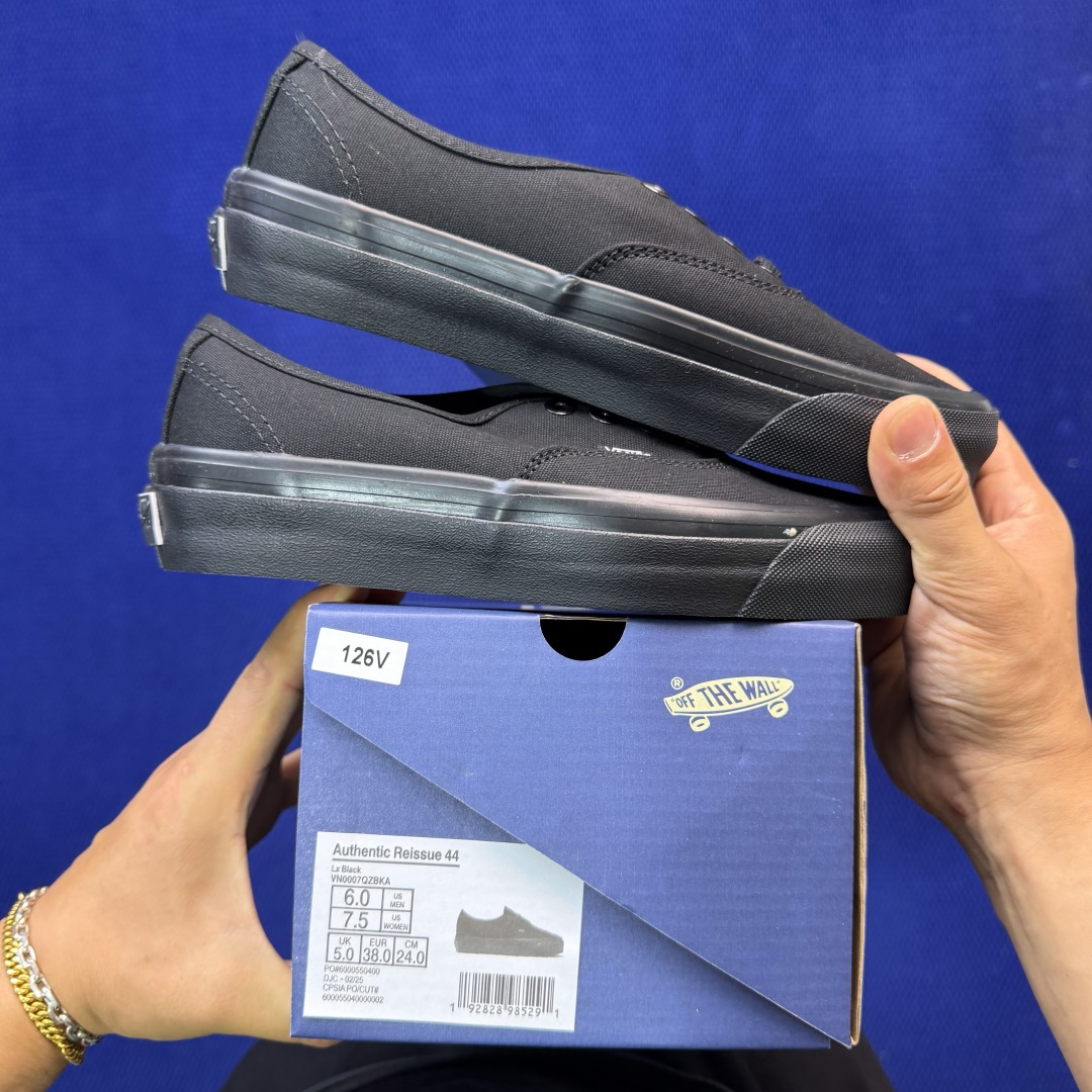 虎扑版！Vans Authentic 安纳海姆 126V纯原级别外贸订单！万斯经典 硫化帆布板鞋正品海鸥