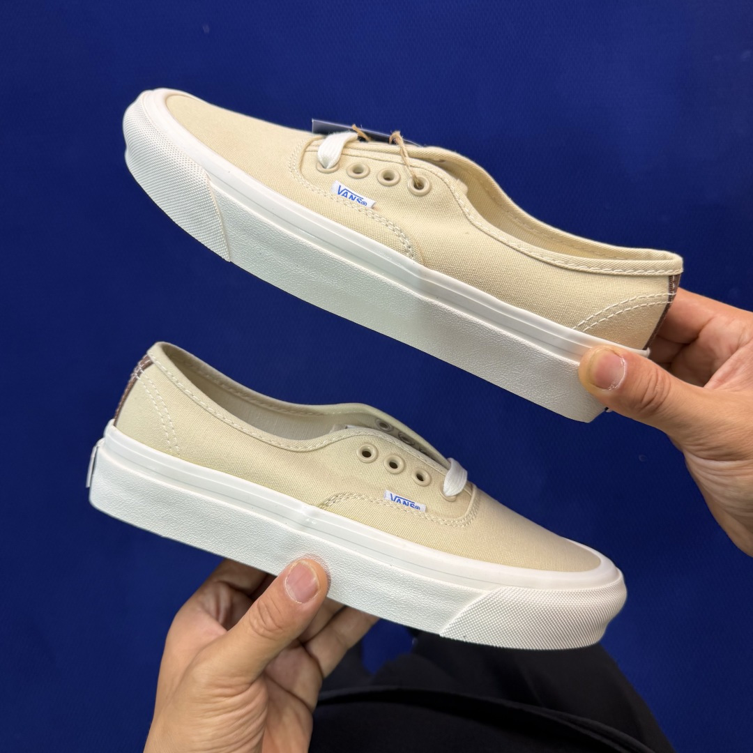 虎扑版！Vans Authentic 安纳海姆 127V纯原级别外贸订单！万斯经典 硫化帆布板鞋正品海鸥
